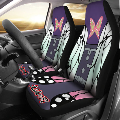 Demon Slayer Anime Shinobu Car Seat Covers