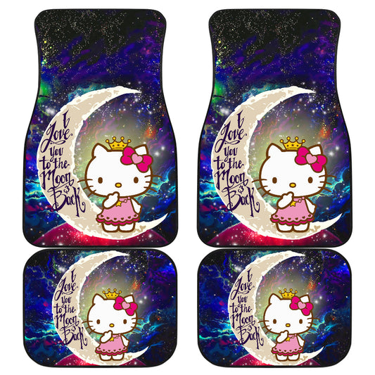 Hello Kitty Car Mats Hello Kitty Love You To The Moon Car Floor Mats Blue White