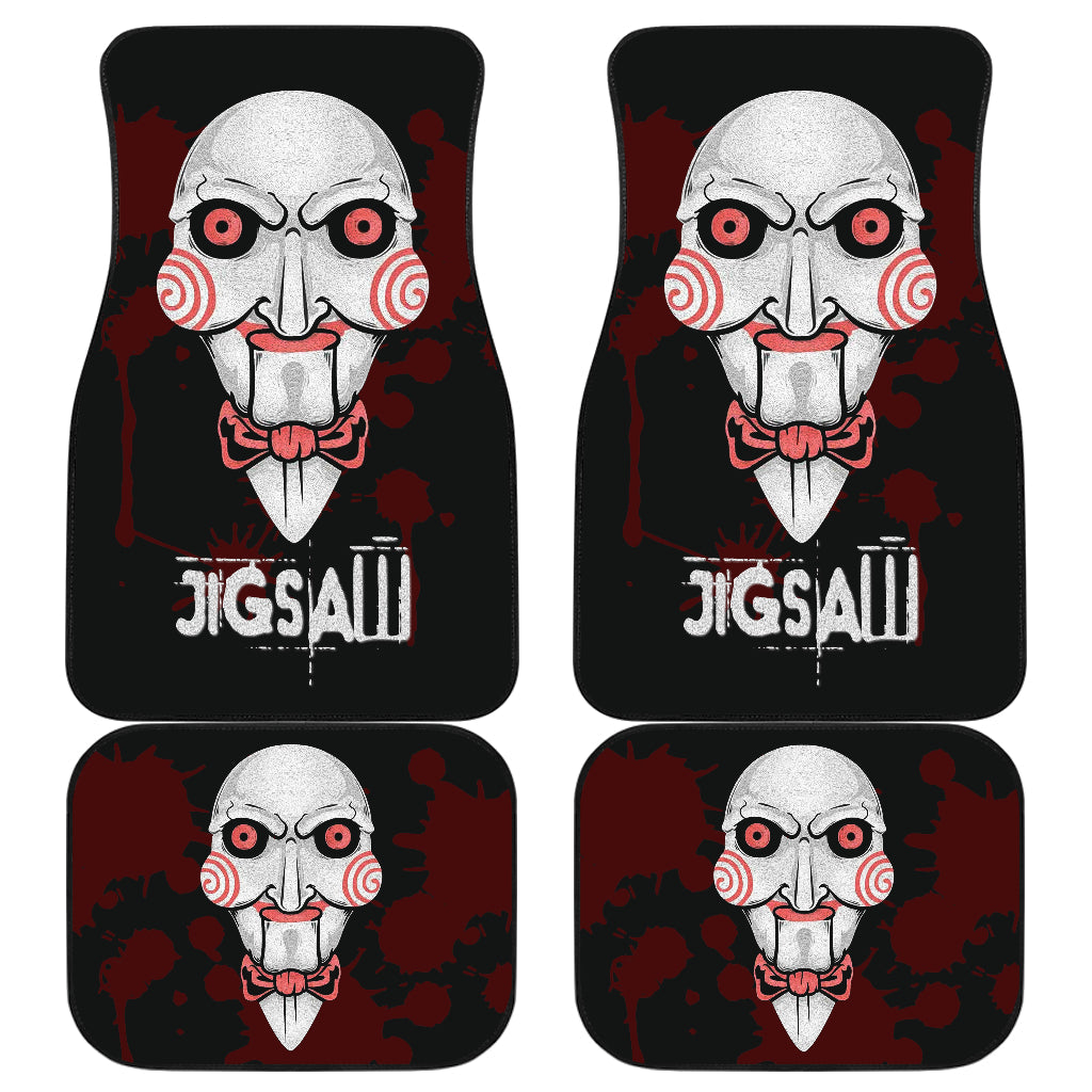 Horror Jigsaw Face Car Mats Jigsaw Car Floor Mats