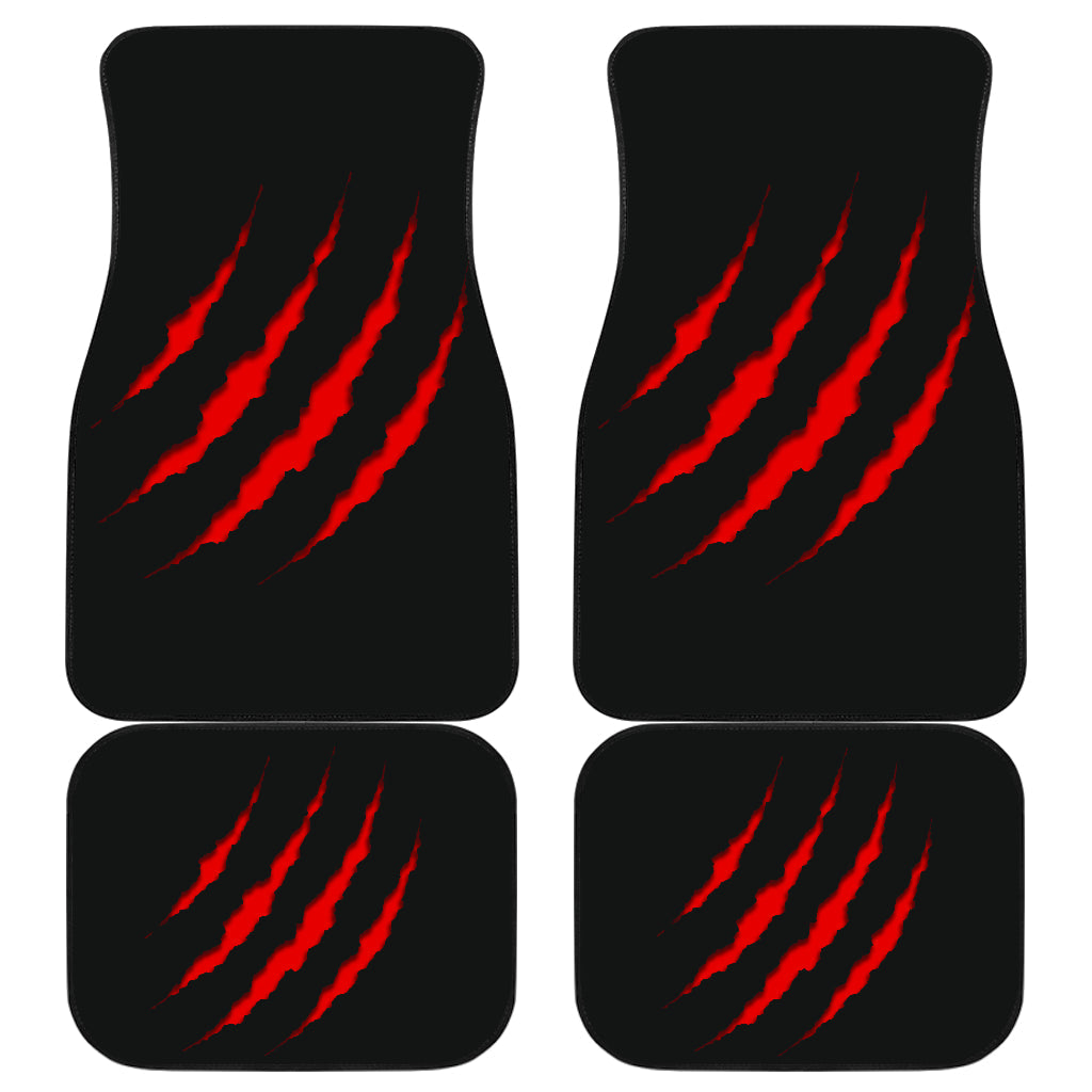 Horror Car Floor Mats Freddy Krueger Horror Flim Car Floor Mats Freddy Krueger Icon Halloween Car Mats