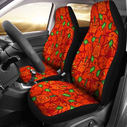 Chainsaw Man Pochita Car Seat Covers