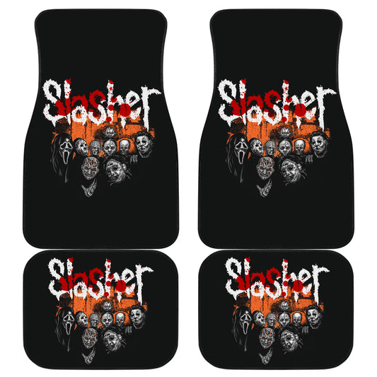 Horror Car Floor Mats Slashet Characters Horror Film Halloween Car Floor Mats Horror Car Mats