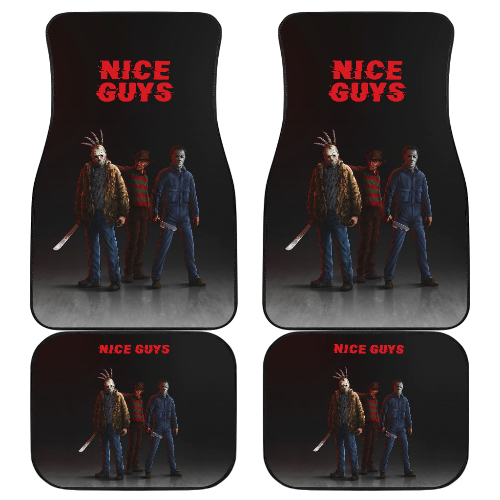 Horror Car Floor Mats Nice Guys Horror Halloween Car Floor Mats Michael Myers Car Mats