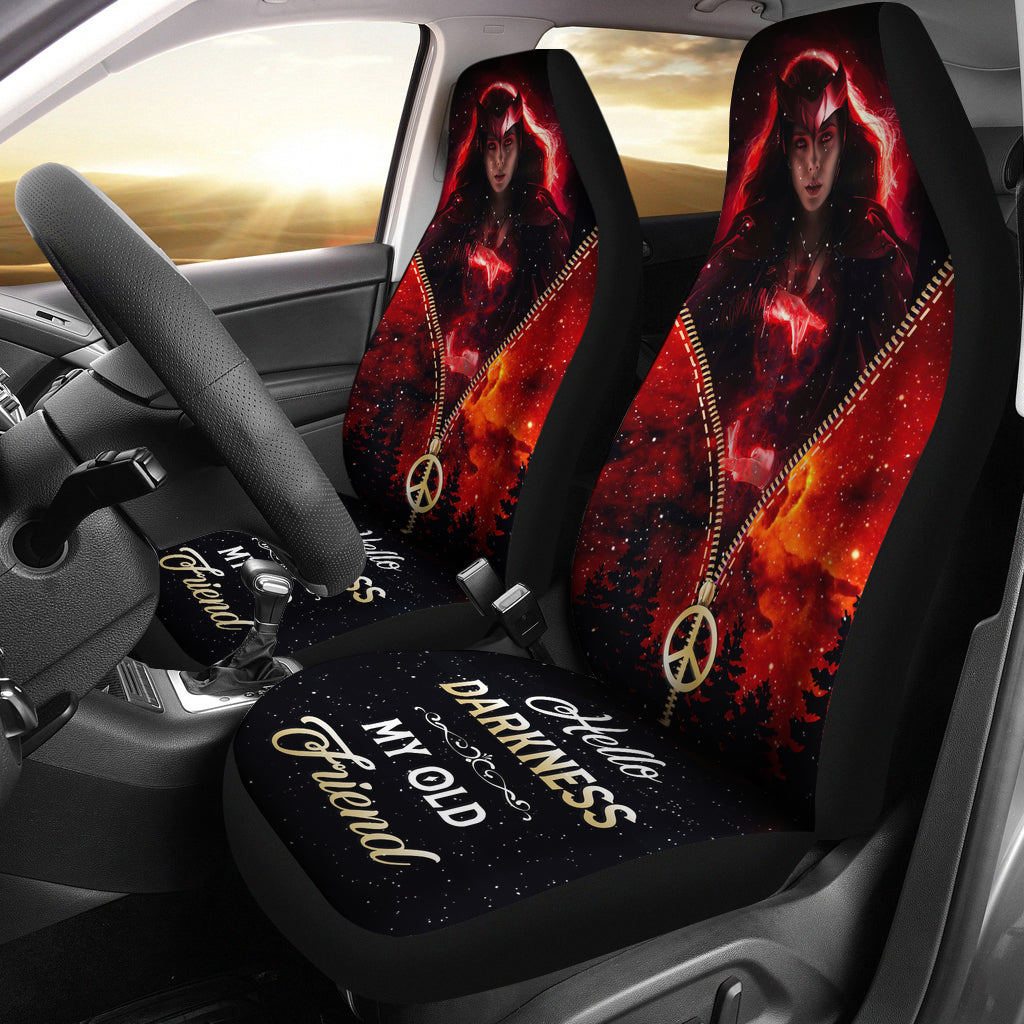 Wanda Hello Darkness My Old Friend Car Seat Covers