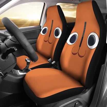 Pochita Chainsaw Man Car Seat Covers