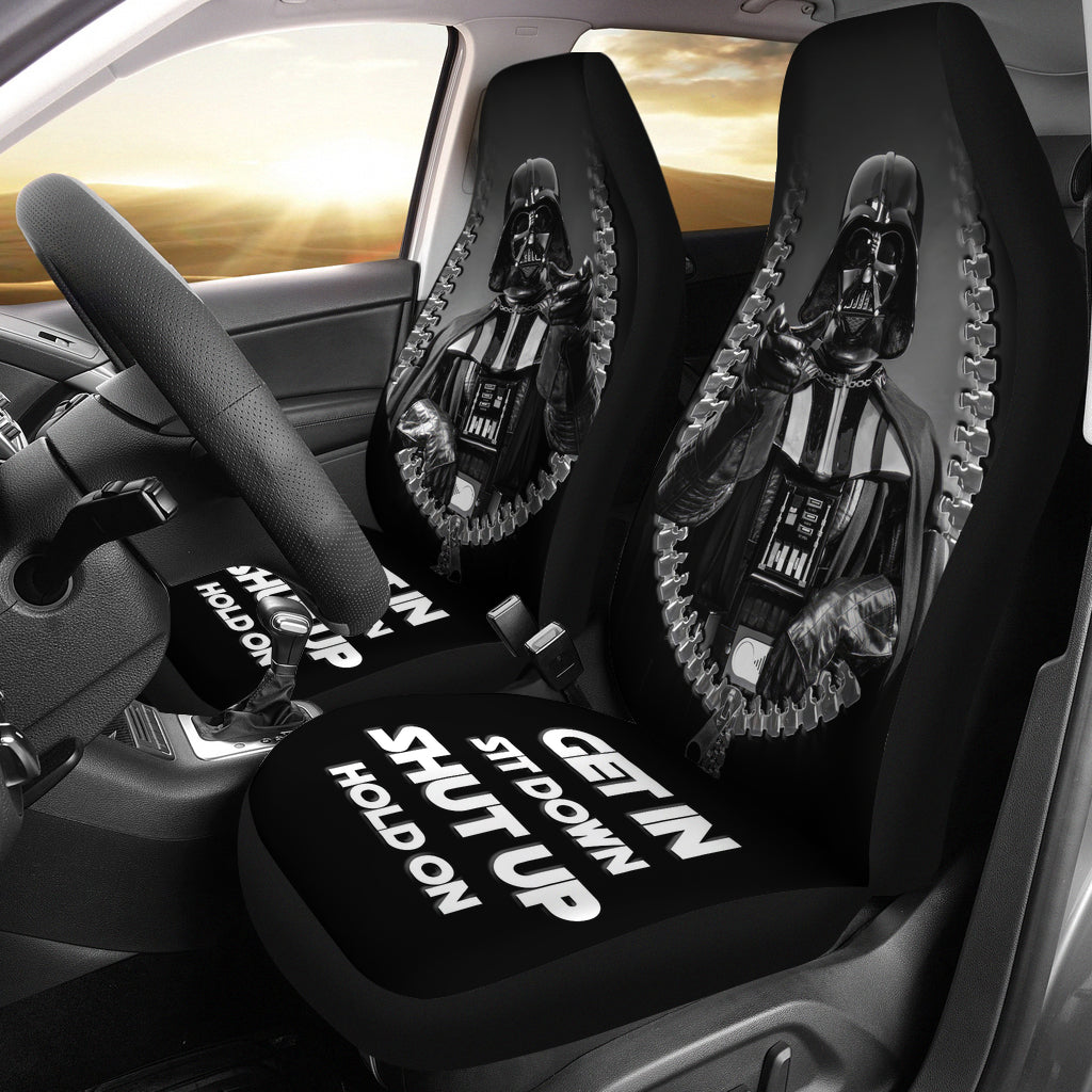 Get In Sit Down Zip Star Wars Darth Vader Car Seat Covers