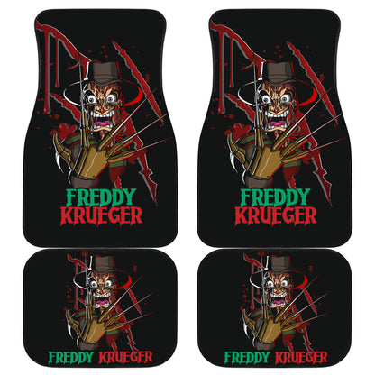 Horror Freddy Krueger Halloween Car Floor Mats Halloween Gift