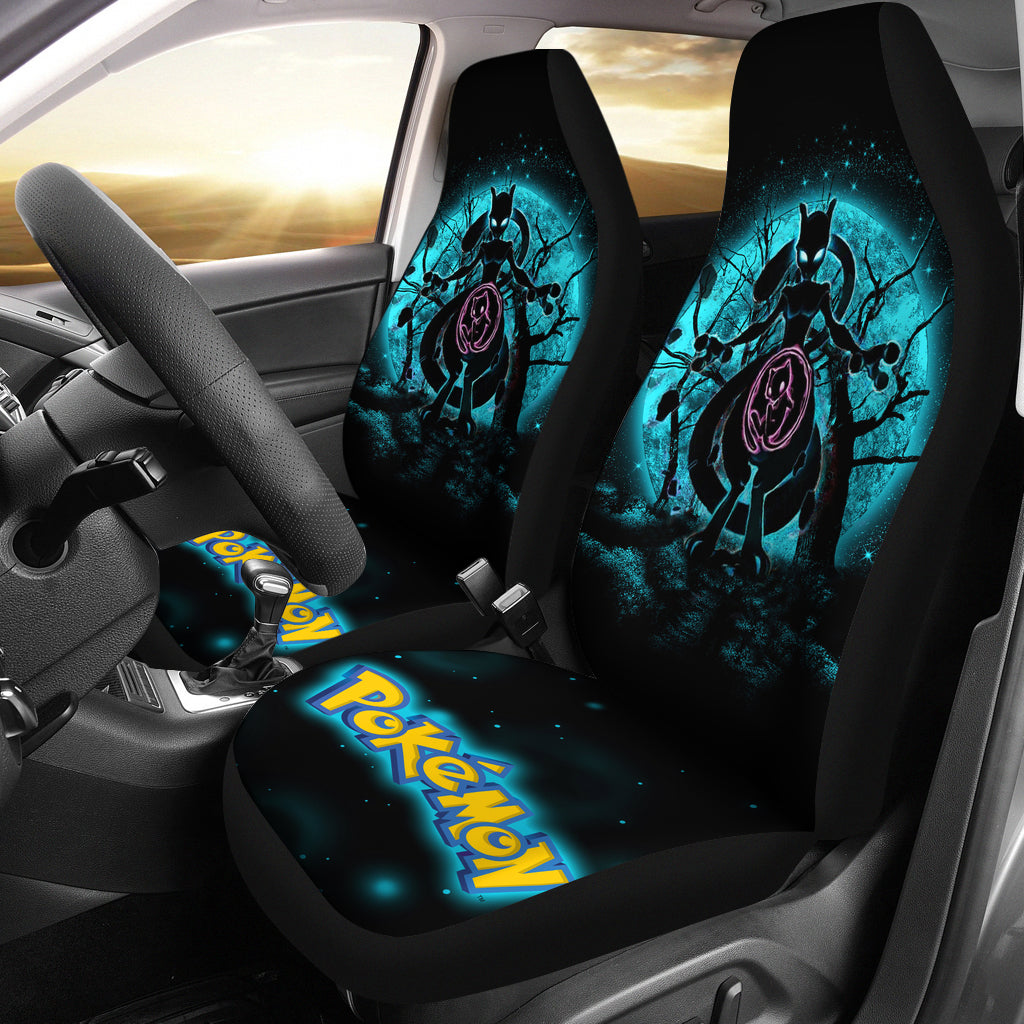 Mewtwo Moonlight Legendary Car Seat Covers