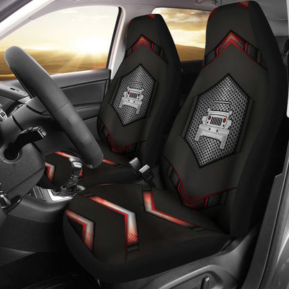 Jeep Iron Premium Car Seat Cover