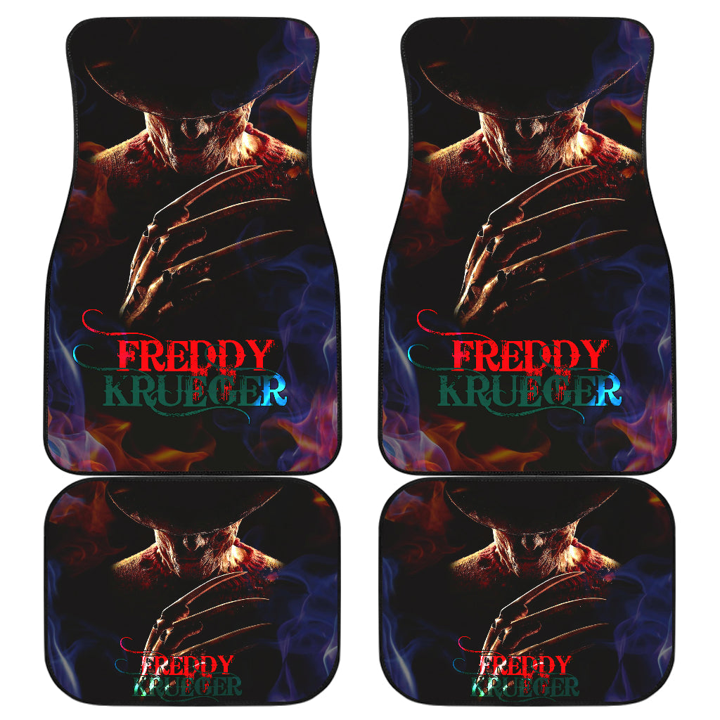 Horror Car Floor Mats Freddy Krueger Horror Flim Car Floor Mats A Nightmare On Elm Street Halloween Car Mats