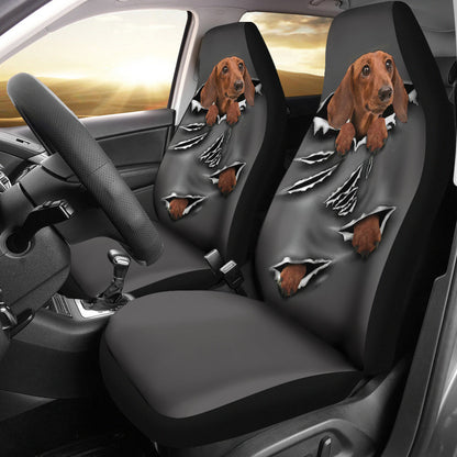 Dachshund Hanging Car Seat Cover