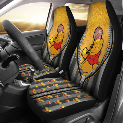 Winnie The Pooh Zip Car Seat Covers