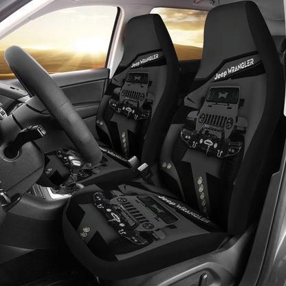 Jeep Gray Car Seat Covers