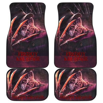 Horror Car Floor Mats Freddy Krueger Horror Flim Car Floor Mats A Nightmare On Elm Street Halloween Car Mats