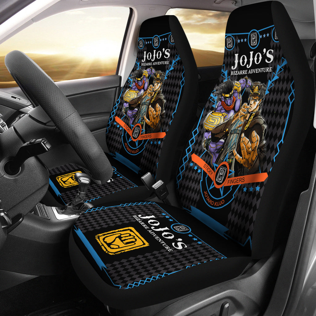 JoJo Bizarre Adventure Jotaro Car Seat Covers