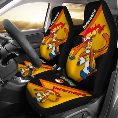 Infernape Car Seat Covers
