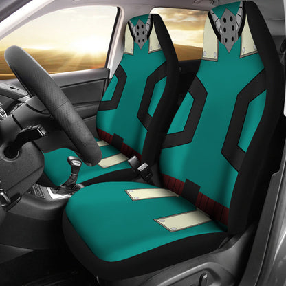 Deku Cosplay Outfit Car Seat Covers