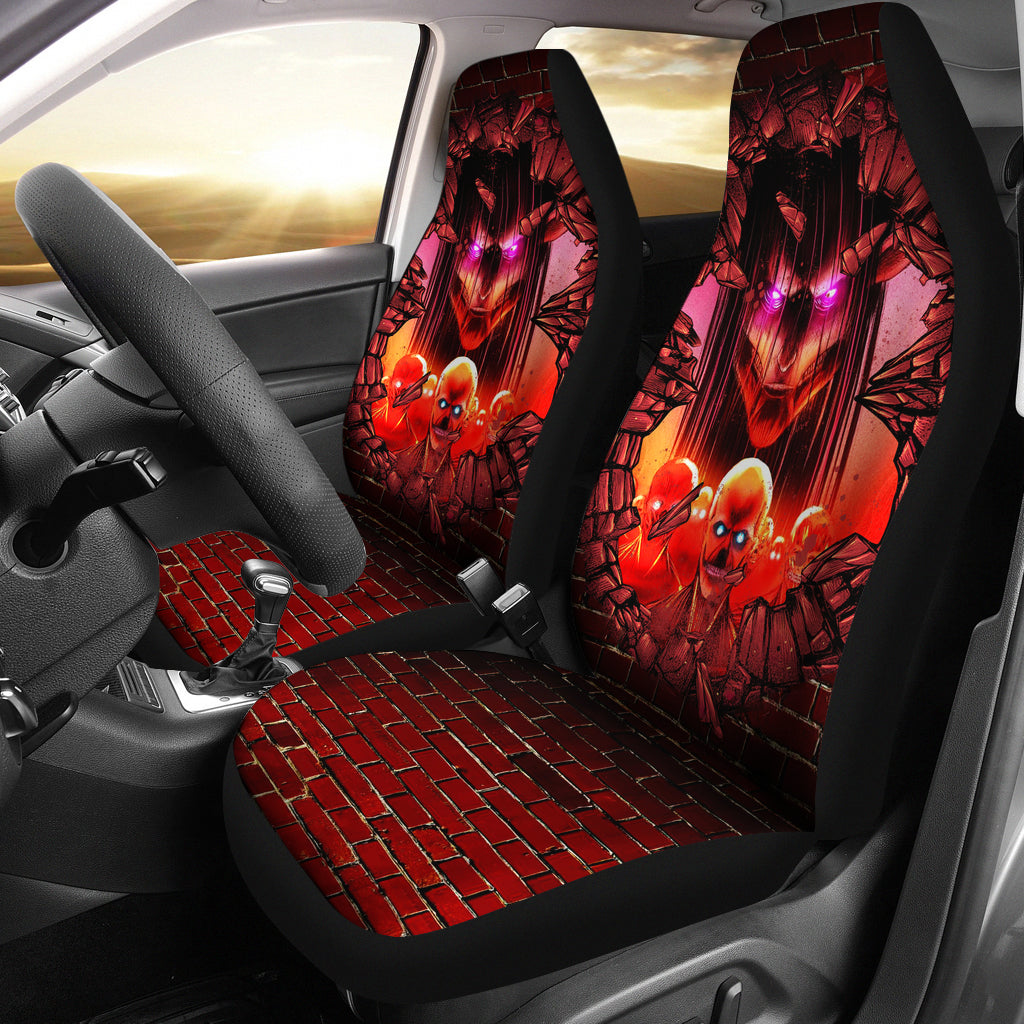 Eren Attack On Titans Founding Titans Break Wall Car Seat Covers