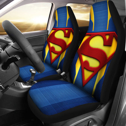Superman Signal Car Seat Covers