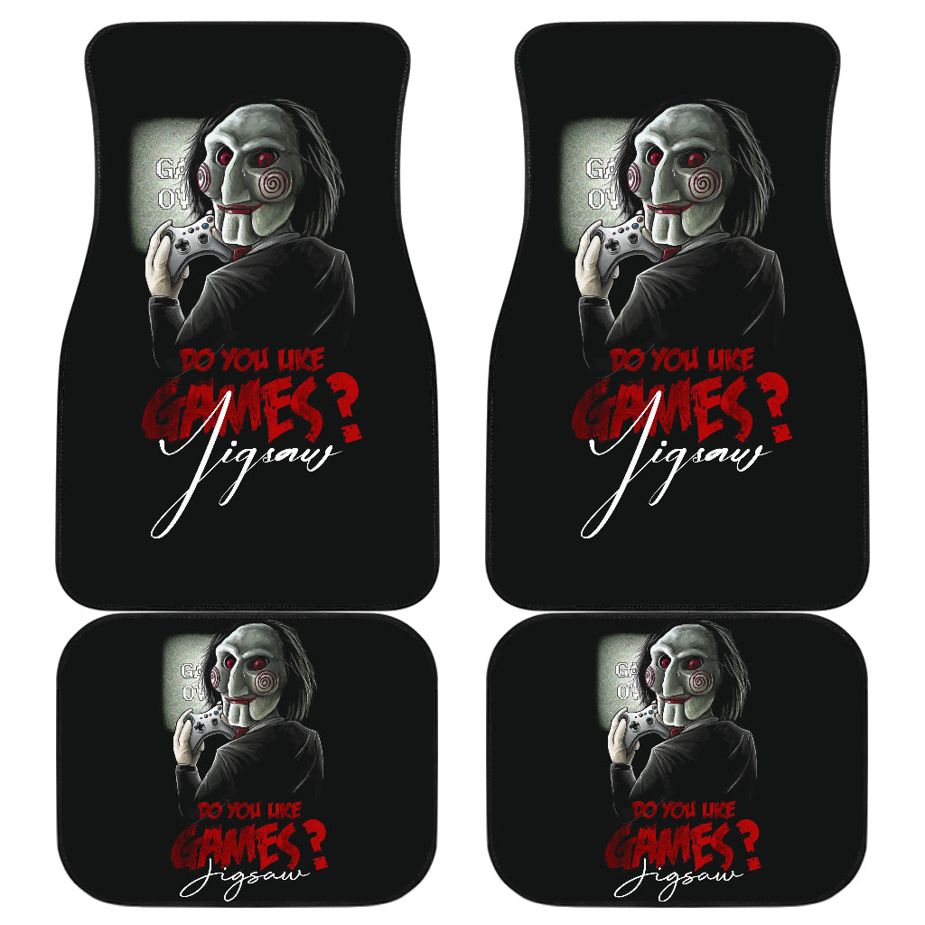 Horror Jigsaw Car Floor Mats Jigsaw Do You Like Games Car Mats