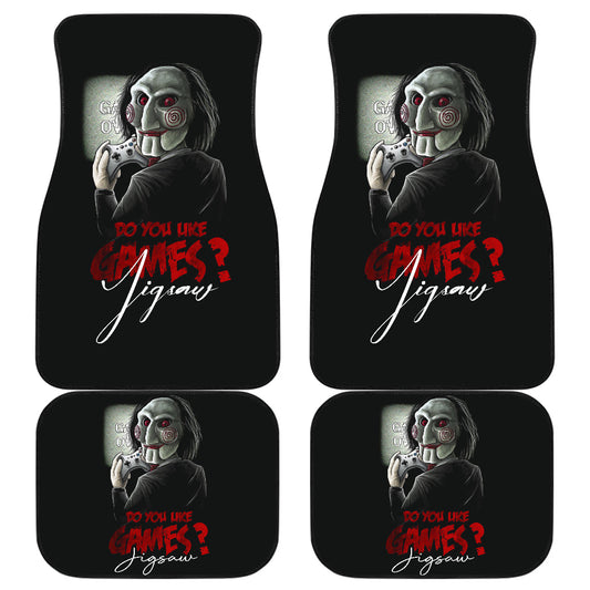 Horror Jigsaw Car Floor Mats Jigsaw Do You Like Games Car Mats