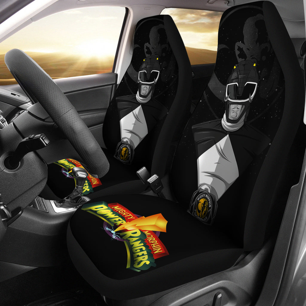 Black New Mighty Morphin Power Rangers Car Seat Covers