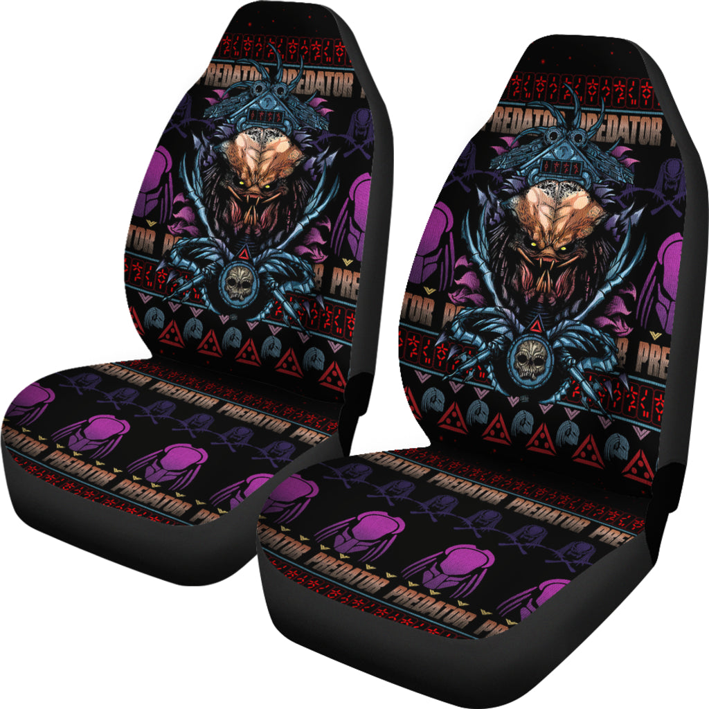 Pretador Christmas Car Seat Covers
