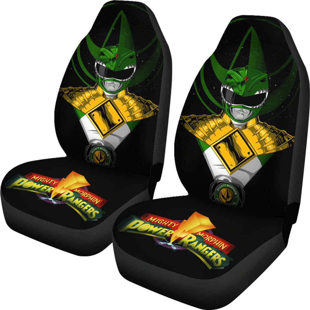 Green New Mighty Morphin Power Rangers Car Seat Covers