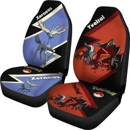 Xerneas Yveltal Car Seat Covers