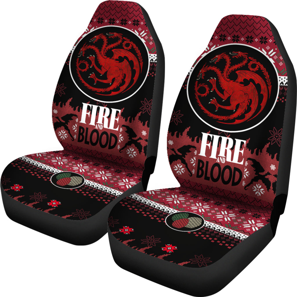 Christmas Game Of Thrones Targaryen Christmas Car Seat Covers
