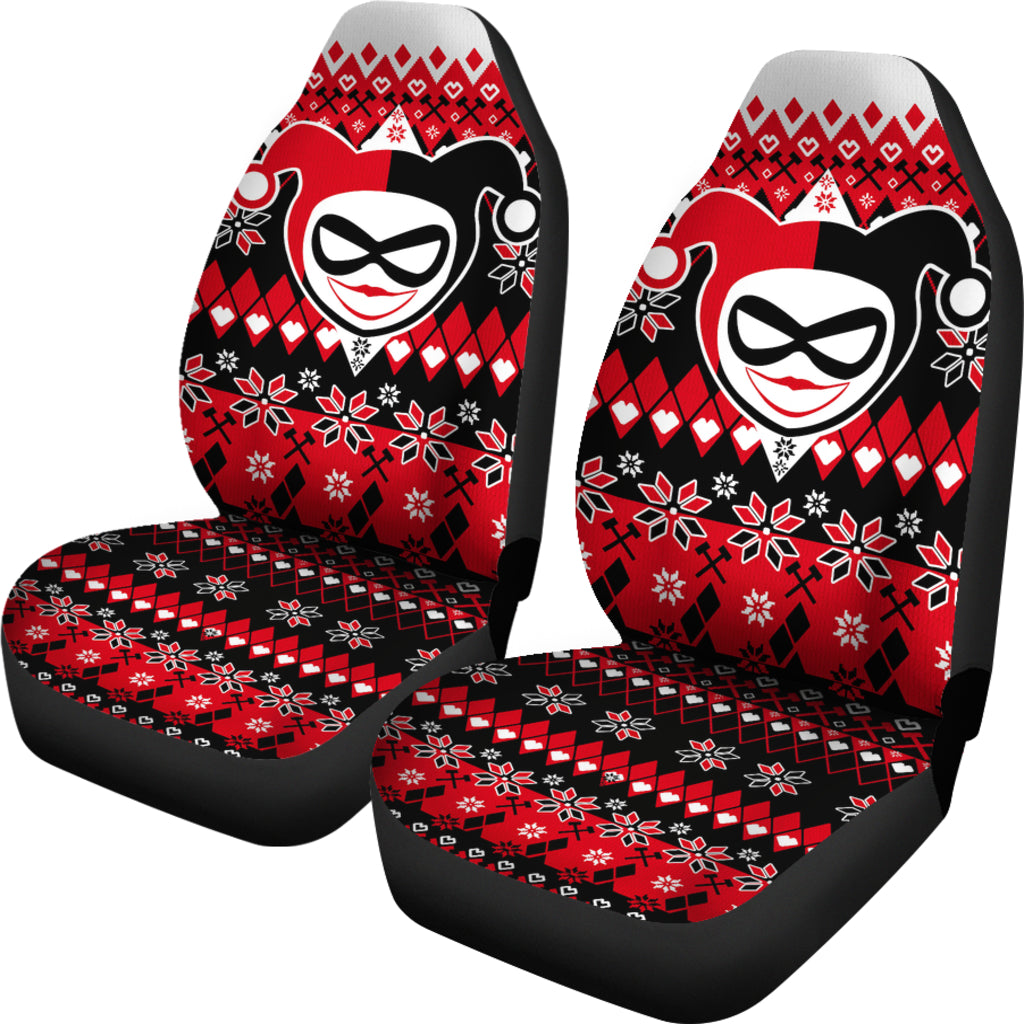 Christmas Harley Quinn Car Seat Covers