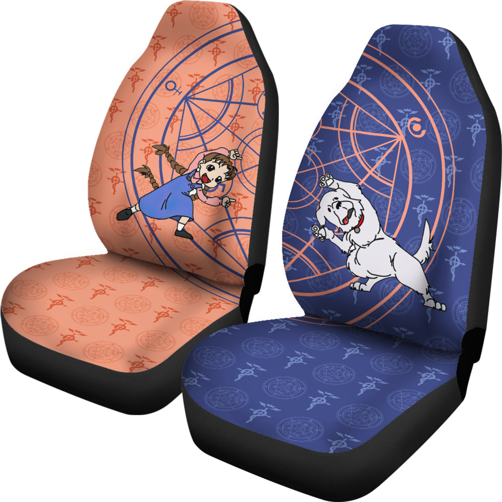 Chimera Nina Fullmetal Alchemist Premium Custom Anime Car Seat Covers Decor Protectors