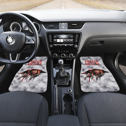 Horror Car Floor Mats A Nightmare On Elm Street Blood Car Floor Mats Horror Freddy Krueger Halloween Car Mats