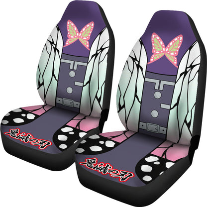 Demon Slayer Anime Shinobu Car Seat Covers