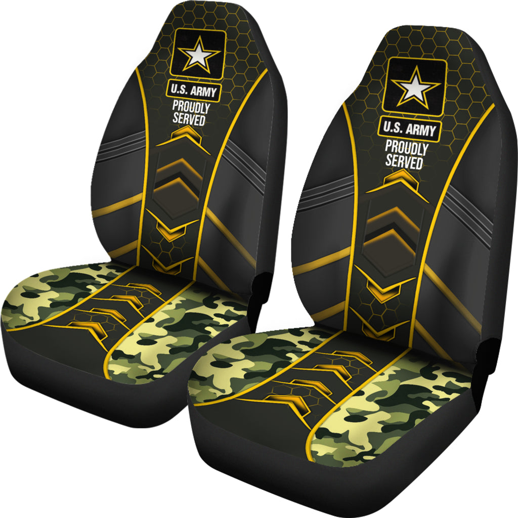 US Army Prouly Served Car Seat Covers