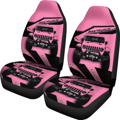 Pink Jeep Car Seat Covers