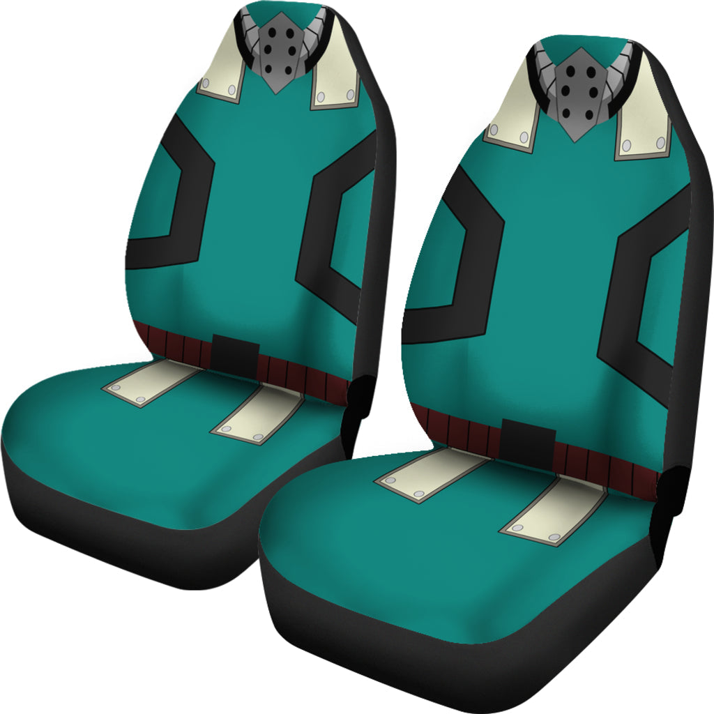 Deku Cosplay Outfit Car Seat Covers