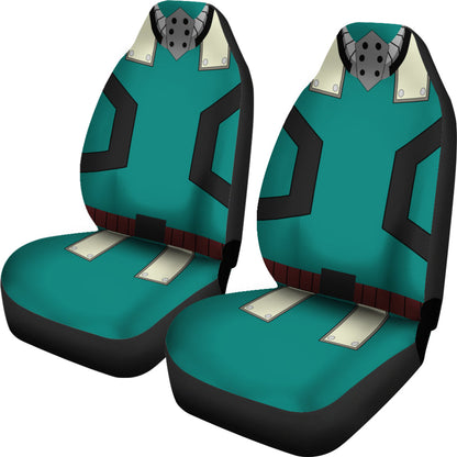 Deku Cosplay Outfit Car Seat Covers