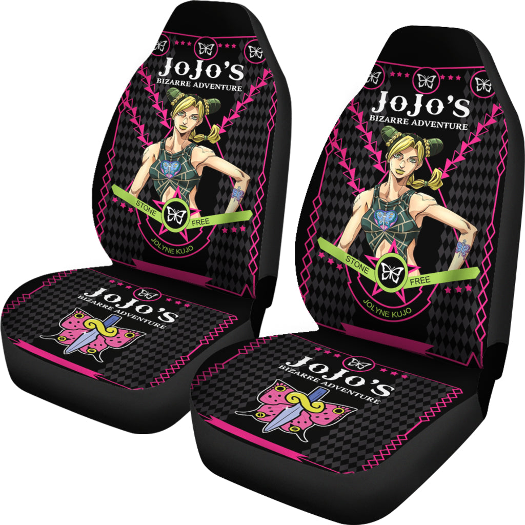JoJo Bizarre Adventure Jolyne Car Seat Covers