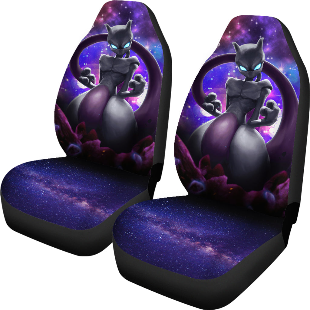 Mewtwo Galaxy Legendary Car Seat Covers