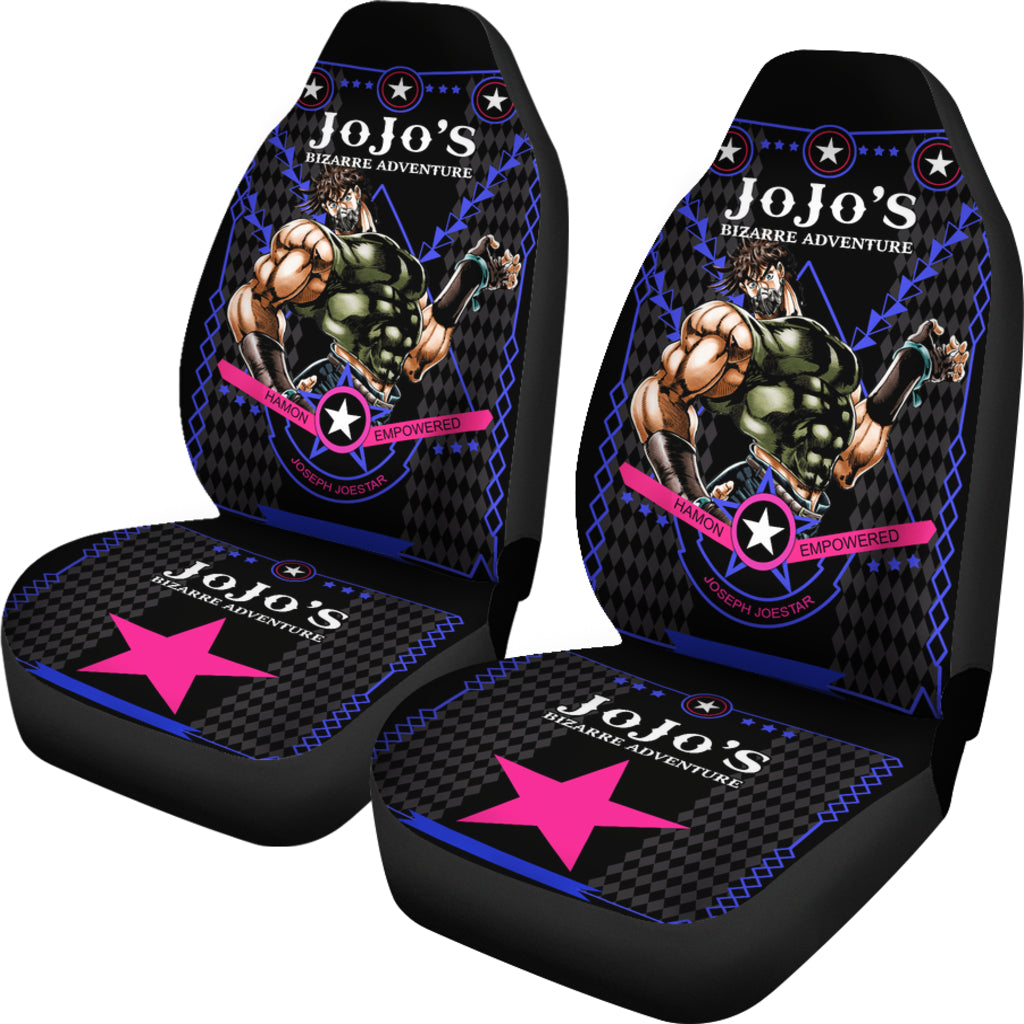 JoJo's Bizarre Adventure Joseph Joestar Car Seat Covers