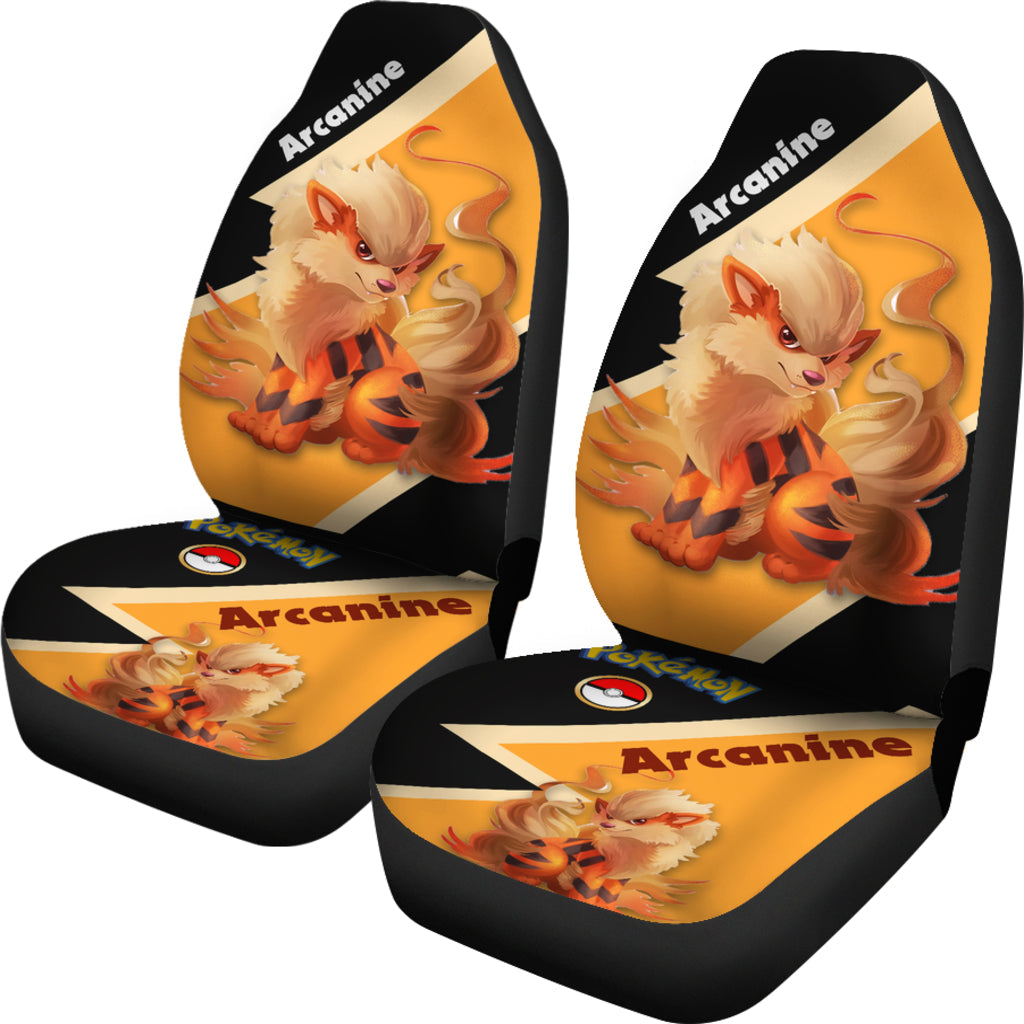 Arcanine Car Seat Covers