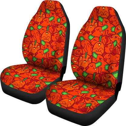 Chainsaw Man Pochita Car Seat Covers
