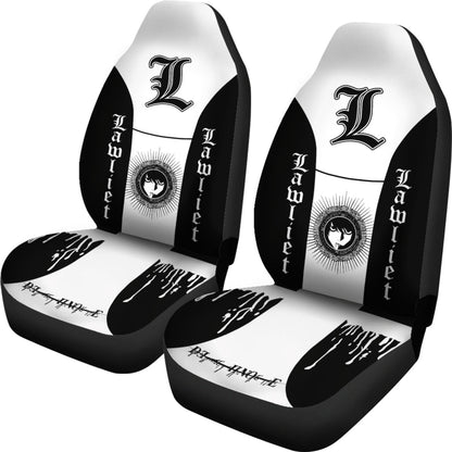 L Death Note Anime Car Seat Covers