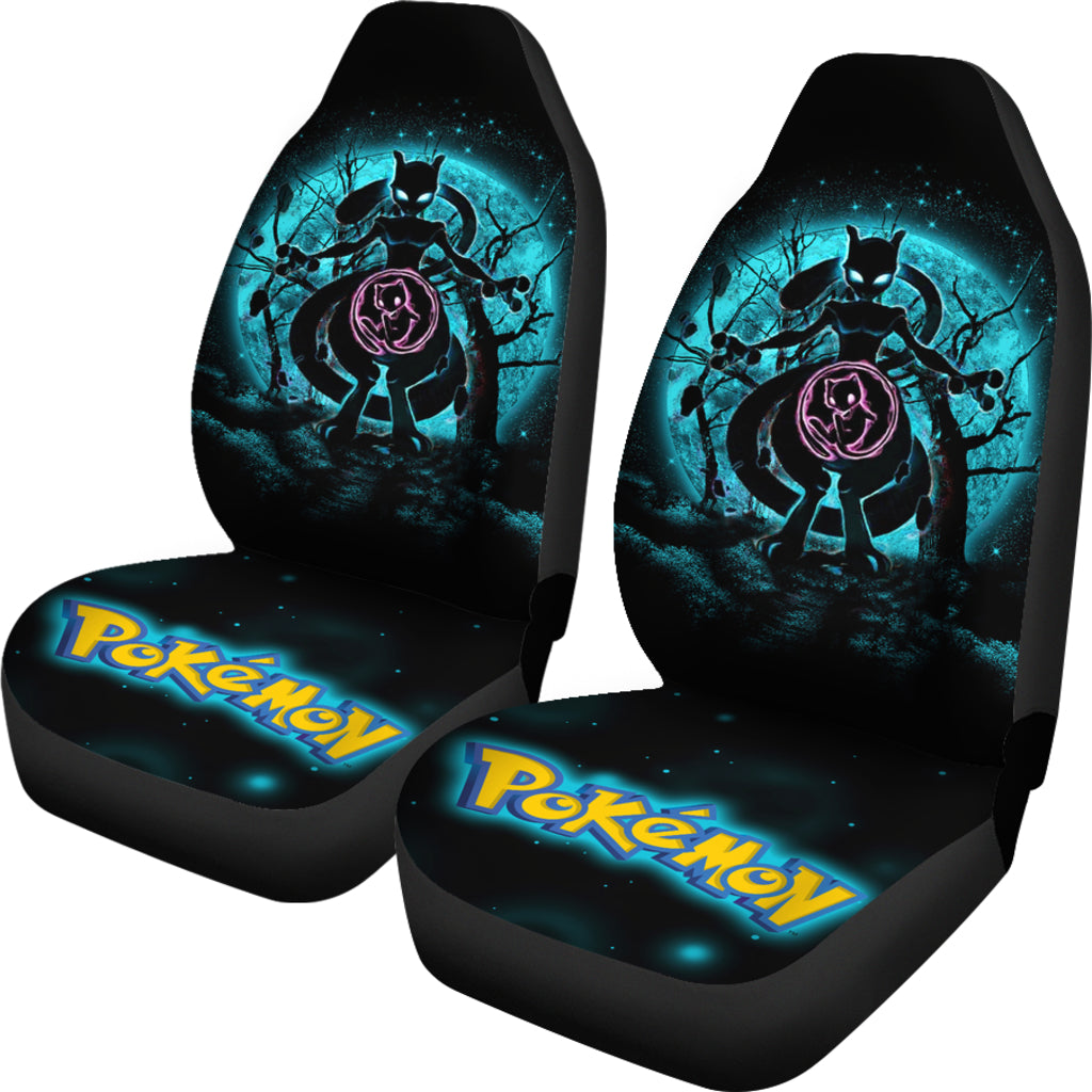 Mewtwo Moonlight Legendary Car Seat Covers