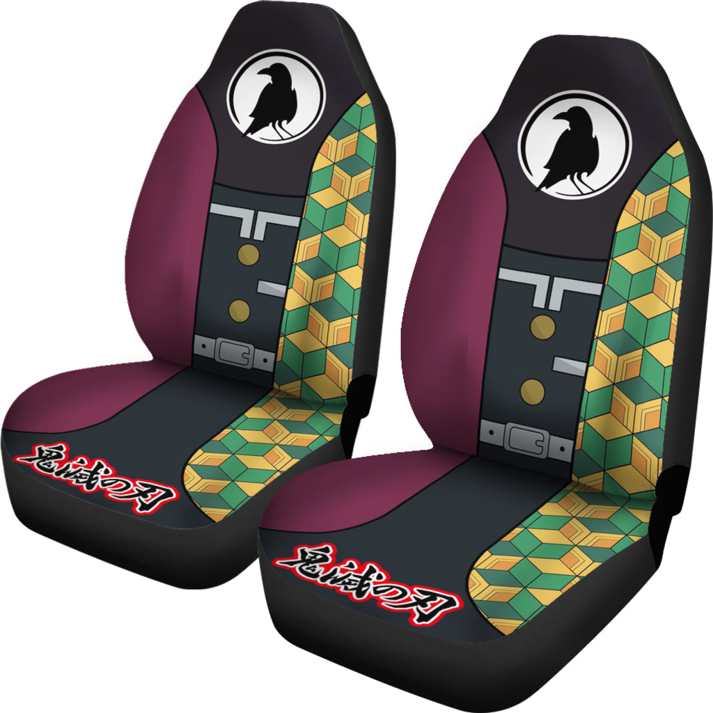Demon Slayer Anime Giyuu Yomioka Car Seat Covers