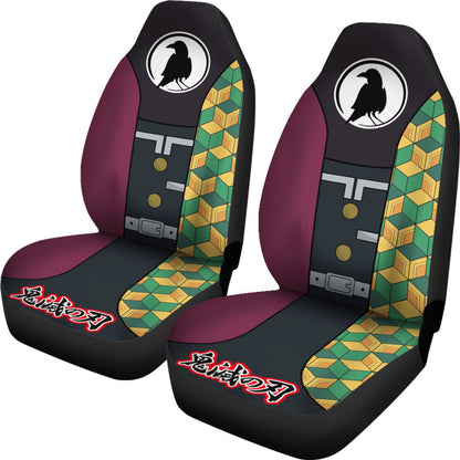 Demon Slayer Anime Giyuu Yomioka Car Seat Covers