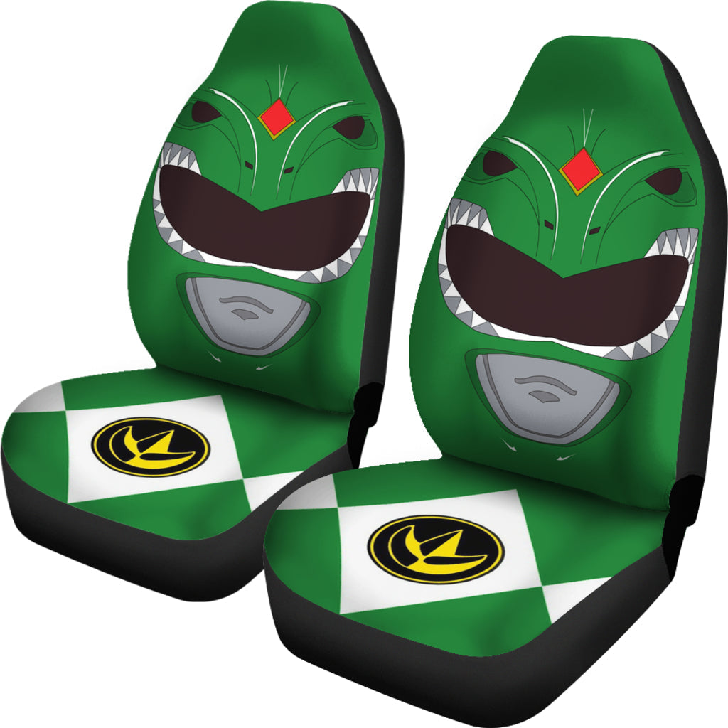 Green Mighty Morphin Power Rangers Car Seat Covers