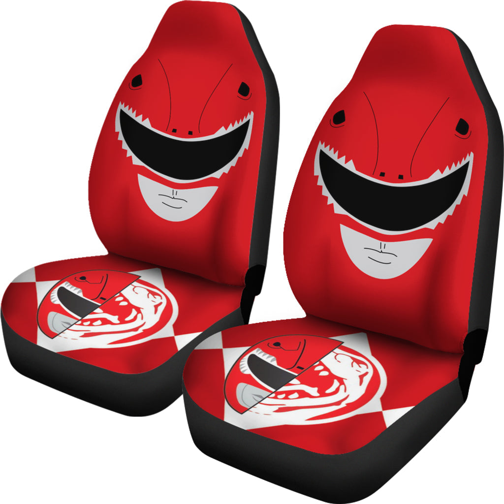 Mighty Morphin Power Rangers Red Car Seat Covers