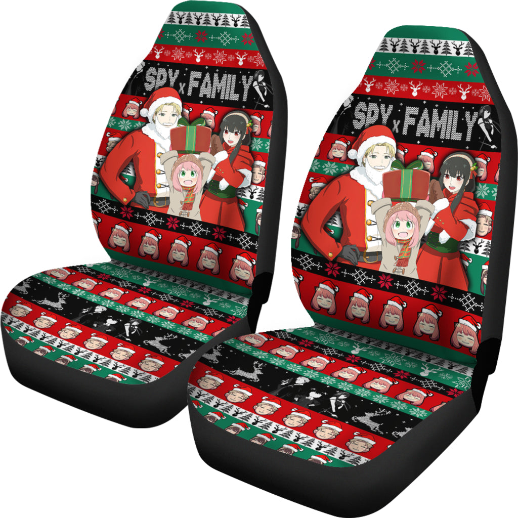 Spy X Family Christmas Car Seat Covers